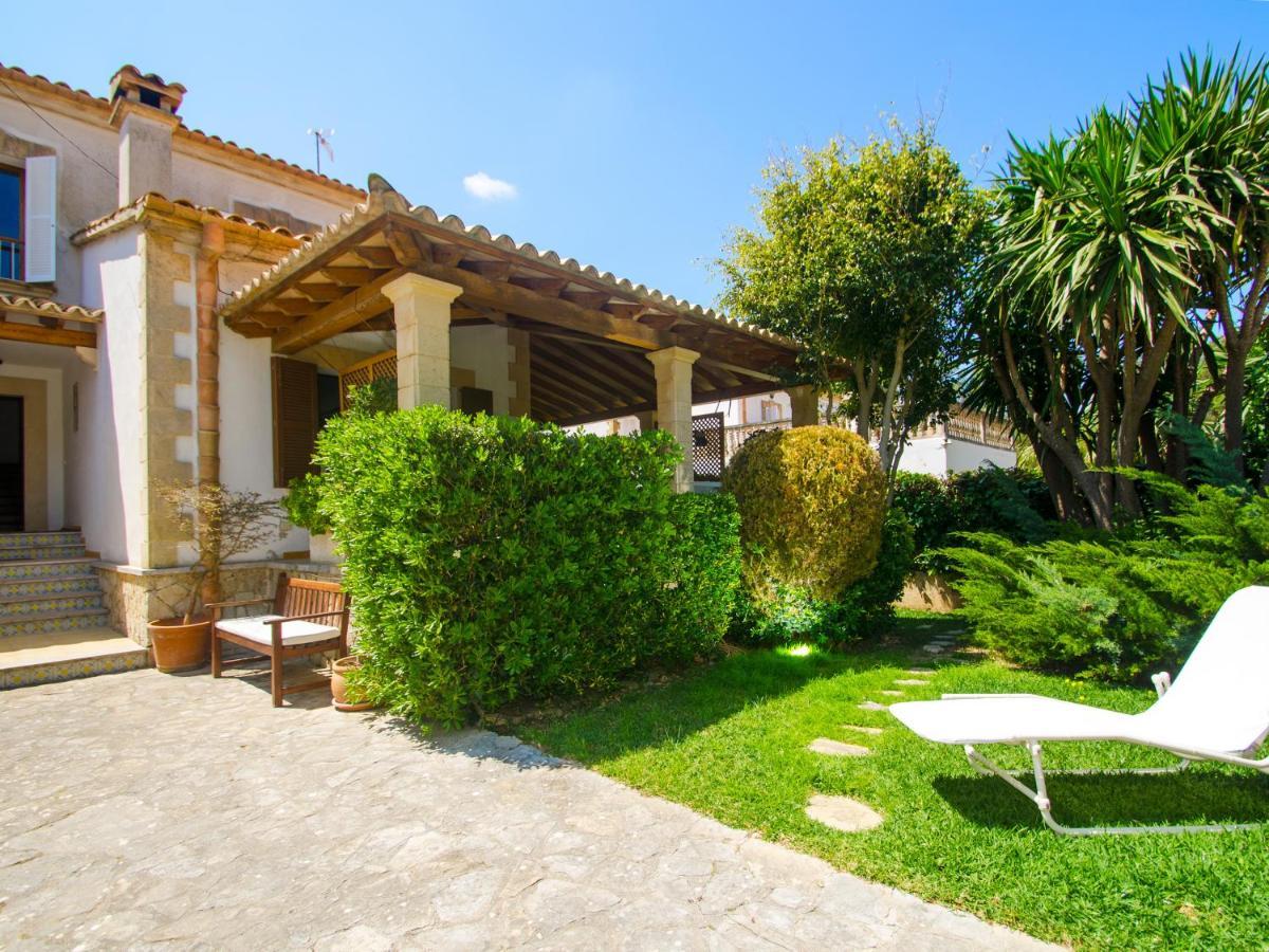 Villa Camila Para 7 Junto A Playa De Sant Pere Alcudia  Exterior foto